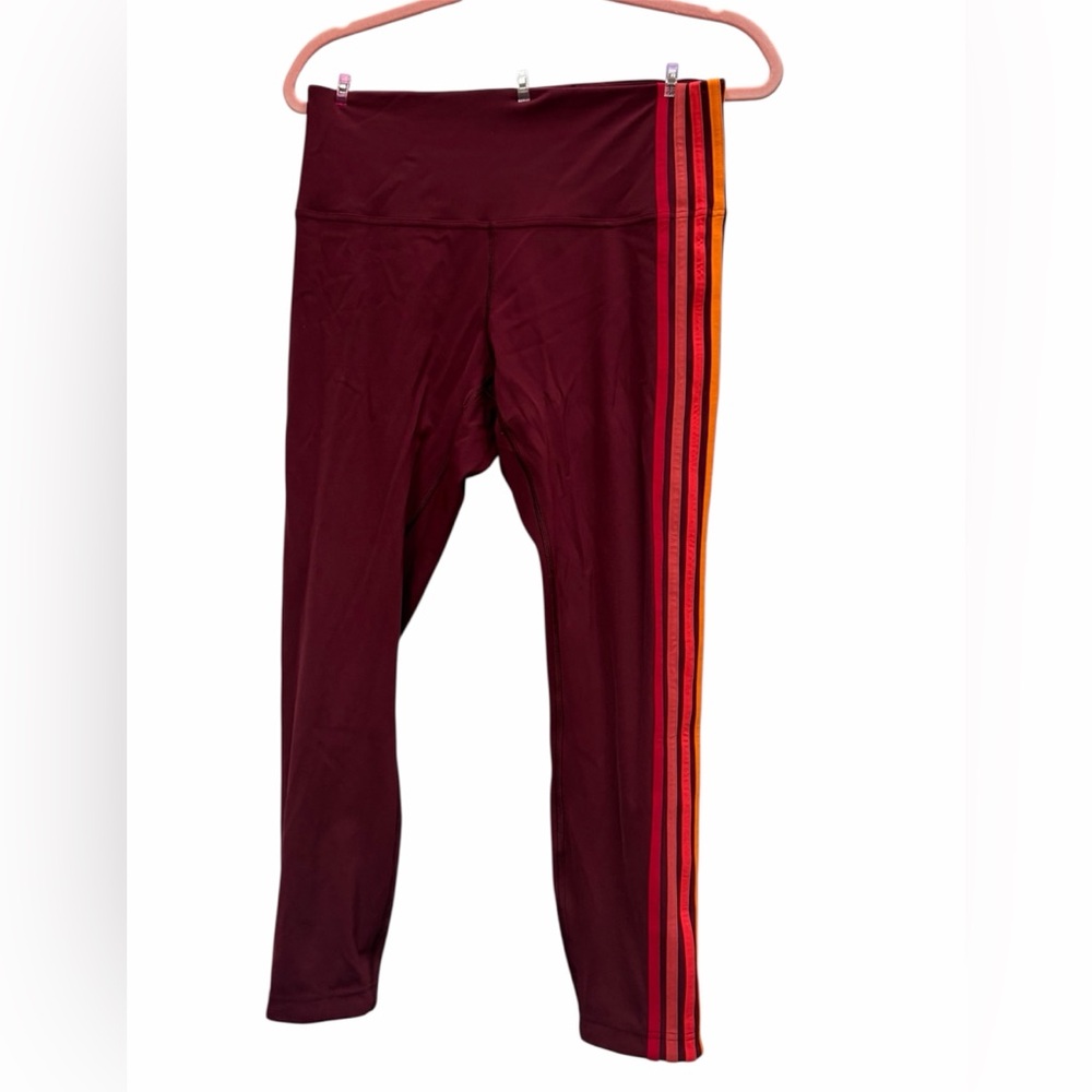 lululemon athletica Burgundy Leggings